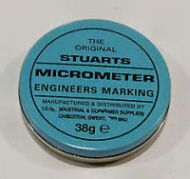 Stuarts Micrometer Engineers Marking Blue - 38g Tin