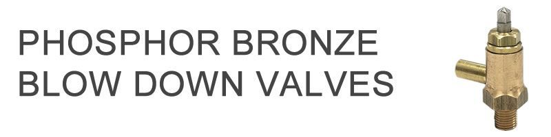 Phospher Bronze Blow Down Valves