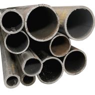 Black Iron / Steel Round Tube - 3ft Length