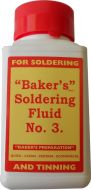 Bakers Soft Solder Fluid 125ml