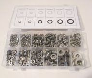 790 pc Stainless Steel Washer Assortment Box